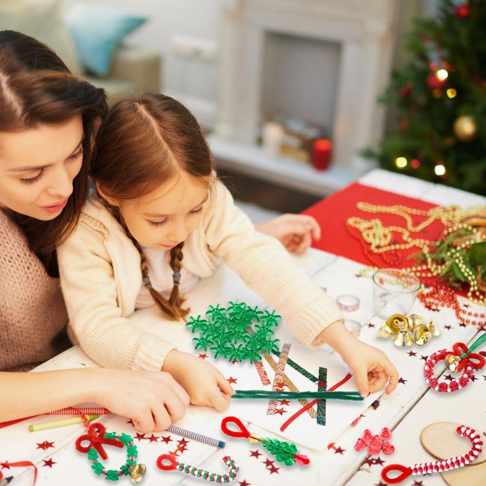 Kit de Adornos Navideños Vellibring 36 Sets DIY Miniaturas