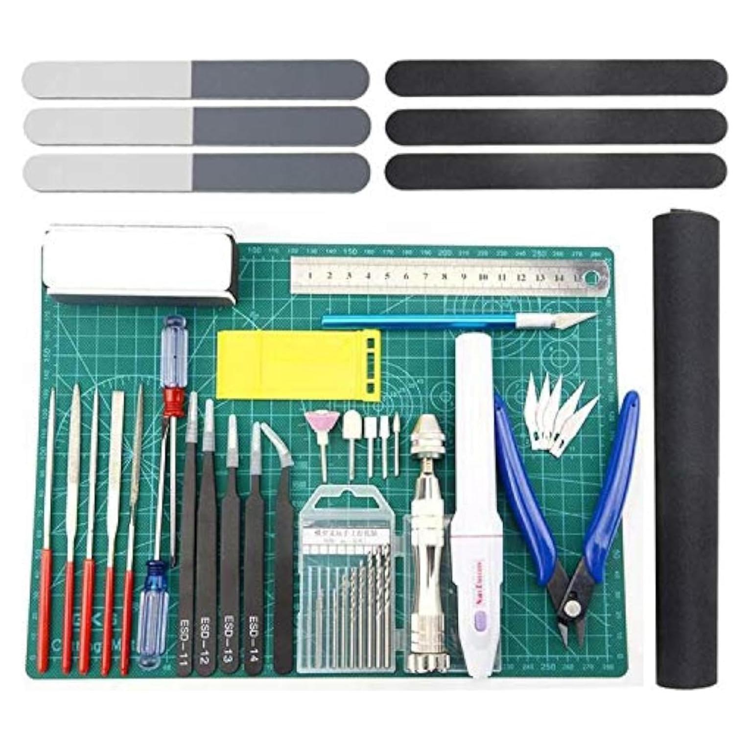 Juego de Herramientas BXQINLENX 33 PCS para Modelistas