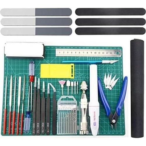 Juego de Herramientas BXQINLENX 33 PCS para Modelistas