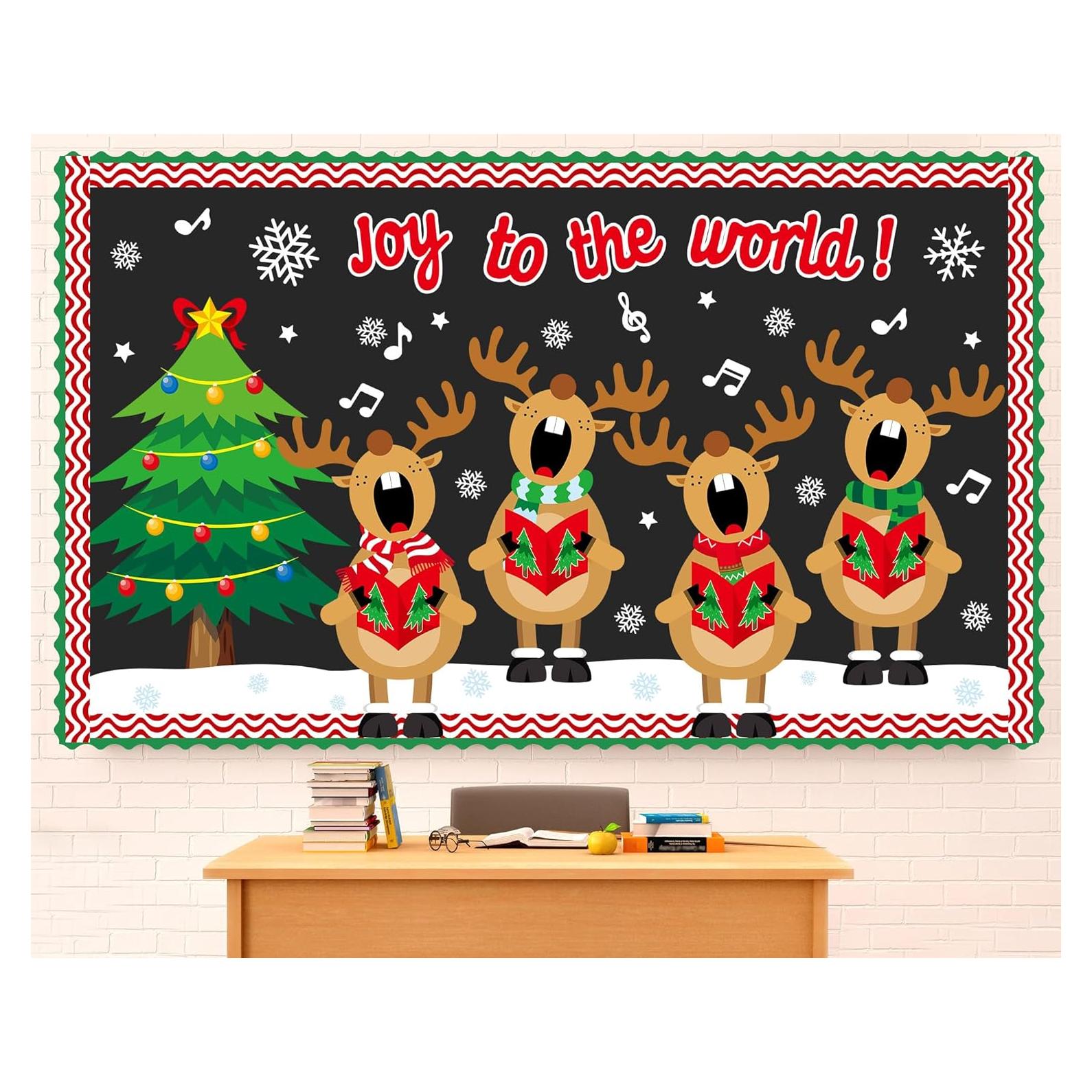 Juego de Decoración Navideña Naozinebi 49 Piezas Reno y Árbol