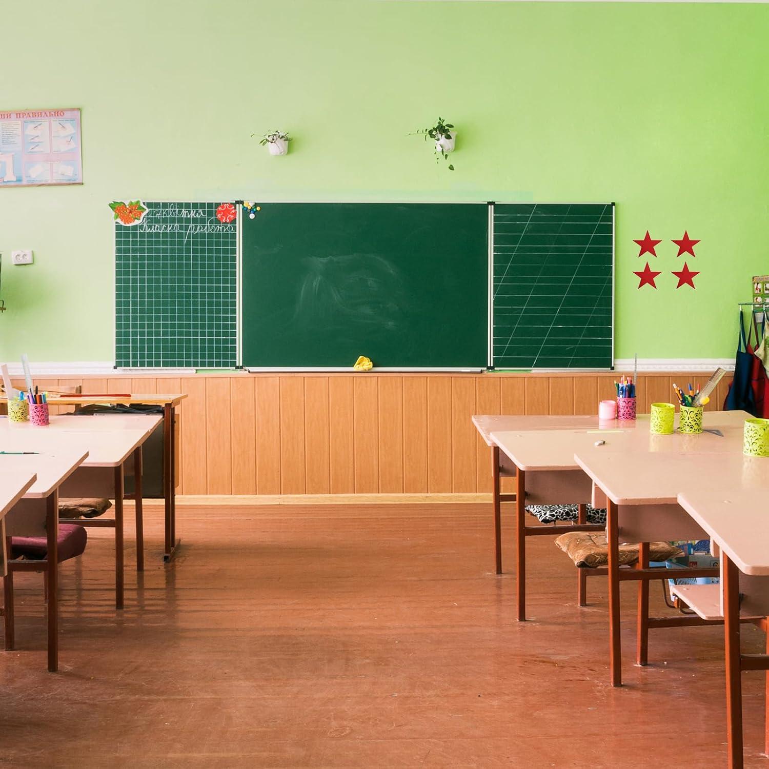 Recortes de Estrellas PATIKIL 48 Piezas 150mm Negro