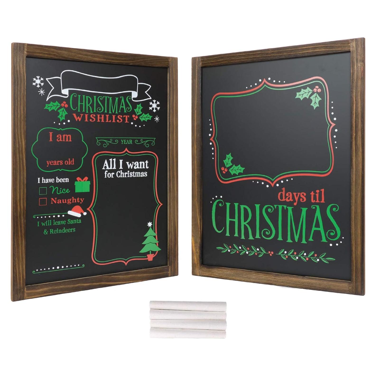 Marco de Foto de Pizarra de Madera Excello 44 x 33 cm Navidad