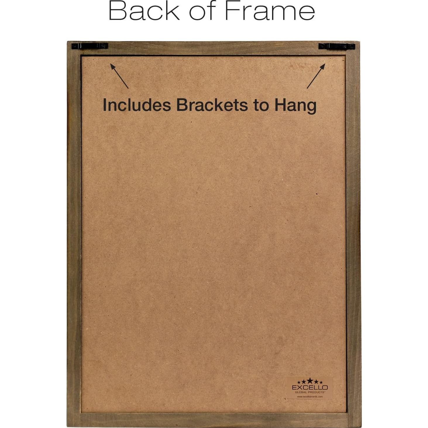 Marco de Foto de Pizarra de Madera Excello 44 x 33 cm Navidad