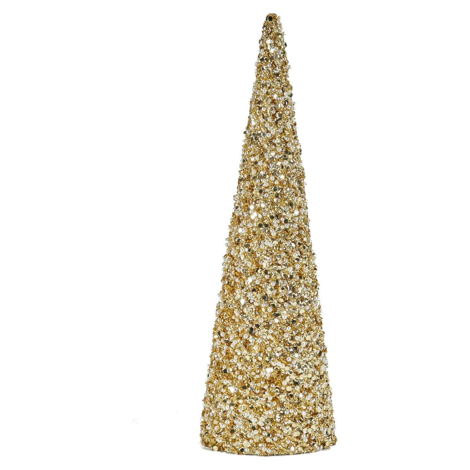 Árbol de Navidad Artificial Dorado Worth Imports 44.96 cm