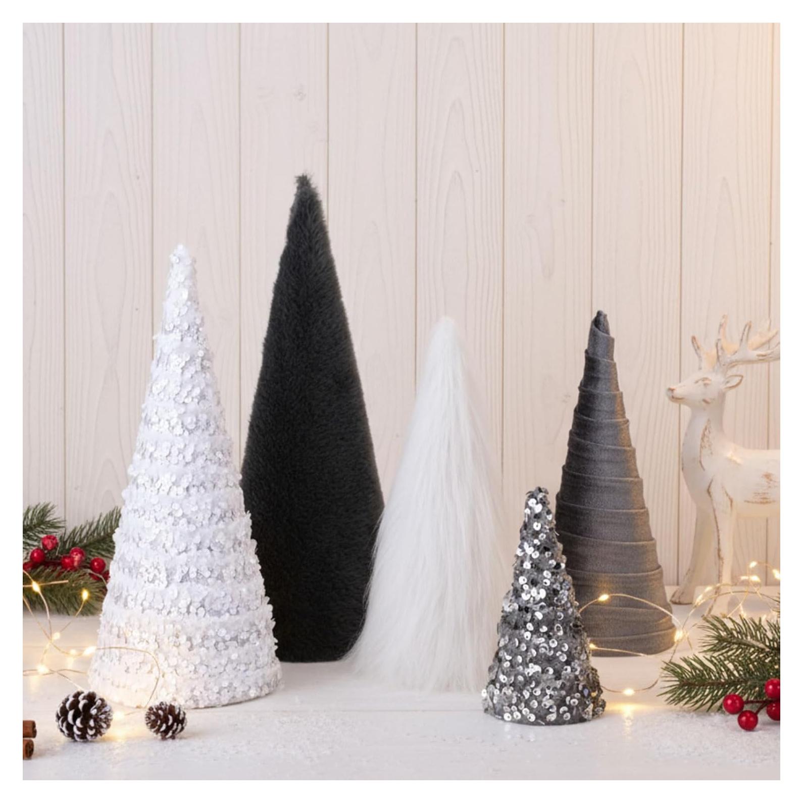 Centros de Mesa de Árbol de Navidad Thyle - 5 Piezas 35cm