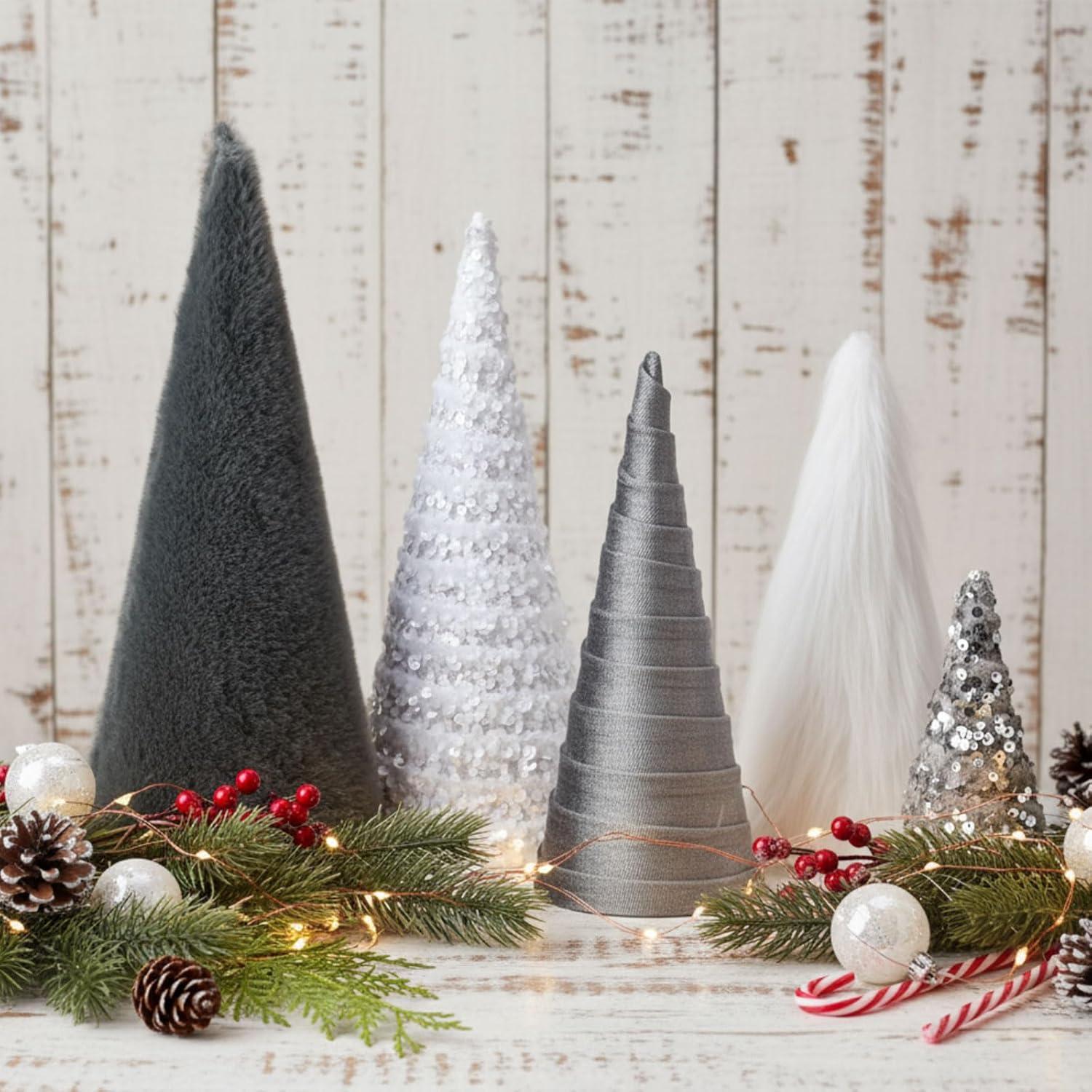 Centros de Mesa de Árbol de Navidad Thyle - 5 Piezas 35cm