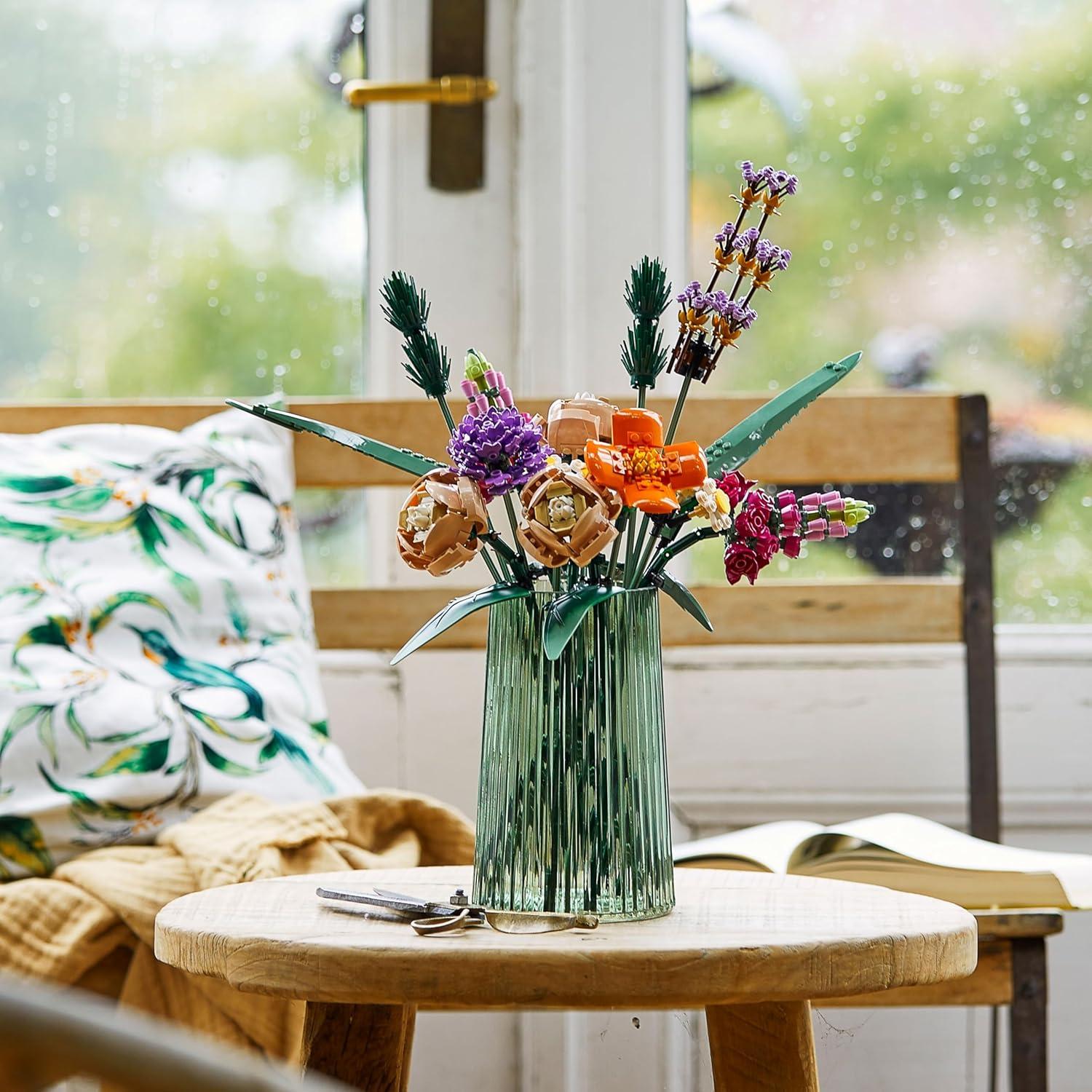 LEGO Ramo de Flores 10280 - Set de Construcción 756 Piezas