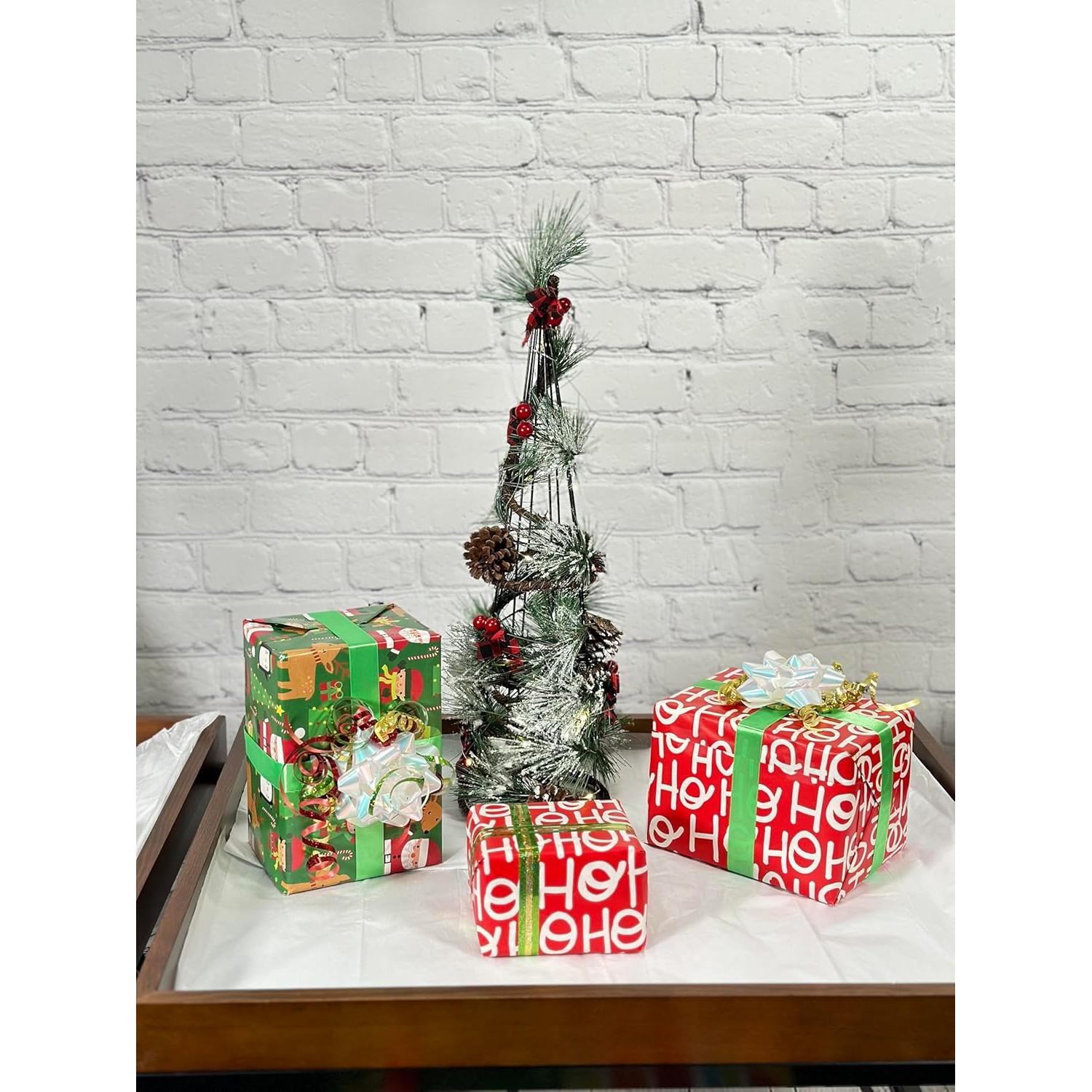 Árbol de Cono Navideño 58 cm con Luces LED Admired By Nature