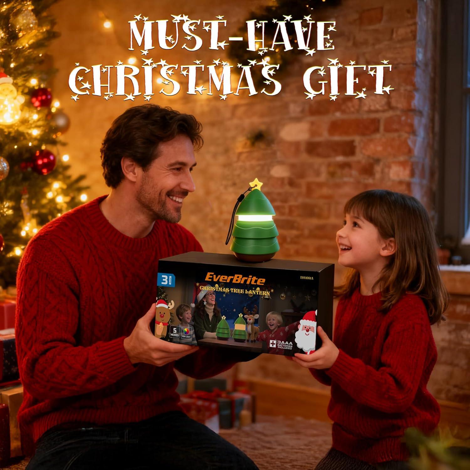 Linterna de Navidad EverBrite 3 Paquete 5 Modos Luz Decorativa