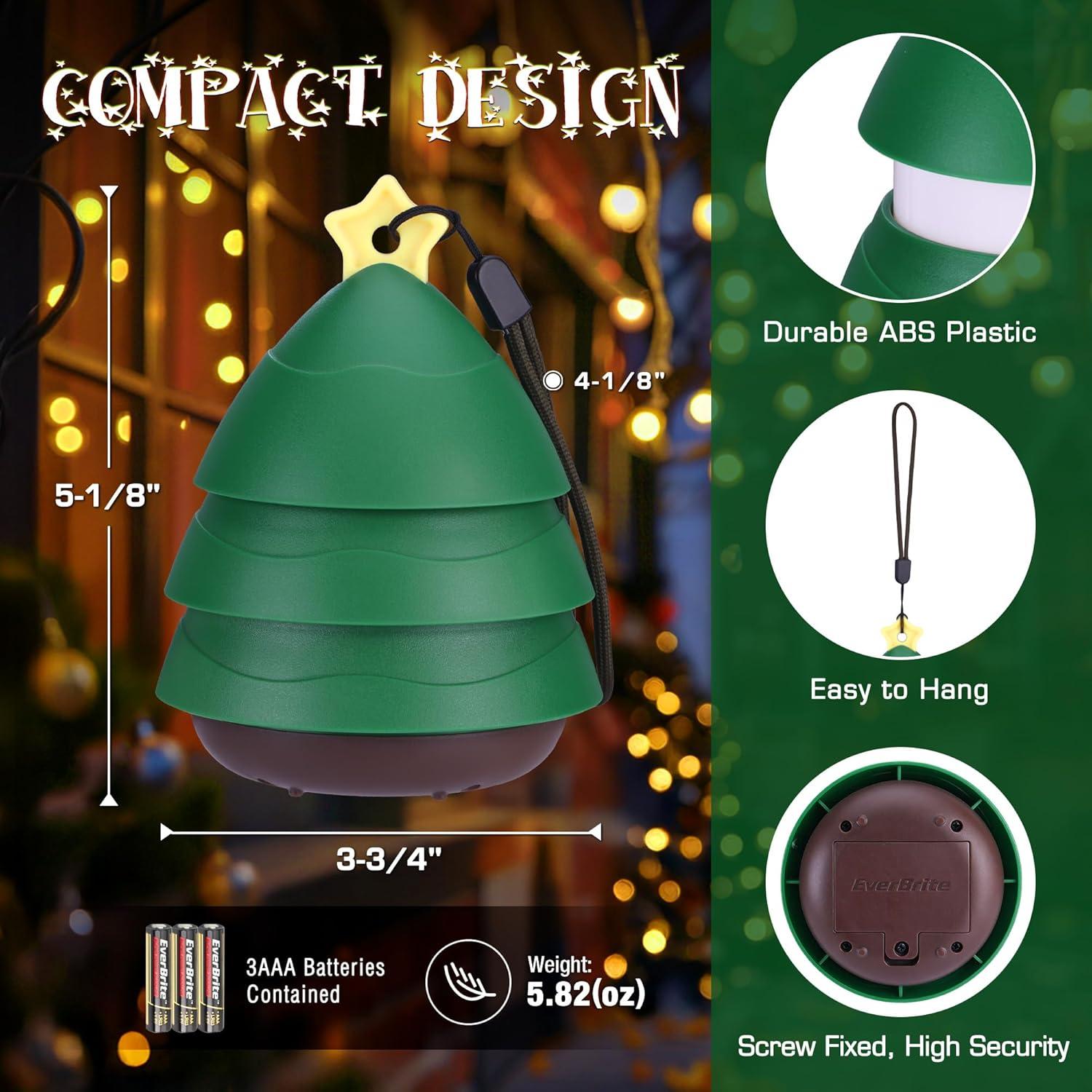 Linterna de Navidad EverBrite 3 Paquete 5 Modos Luz Decorativa