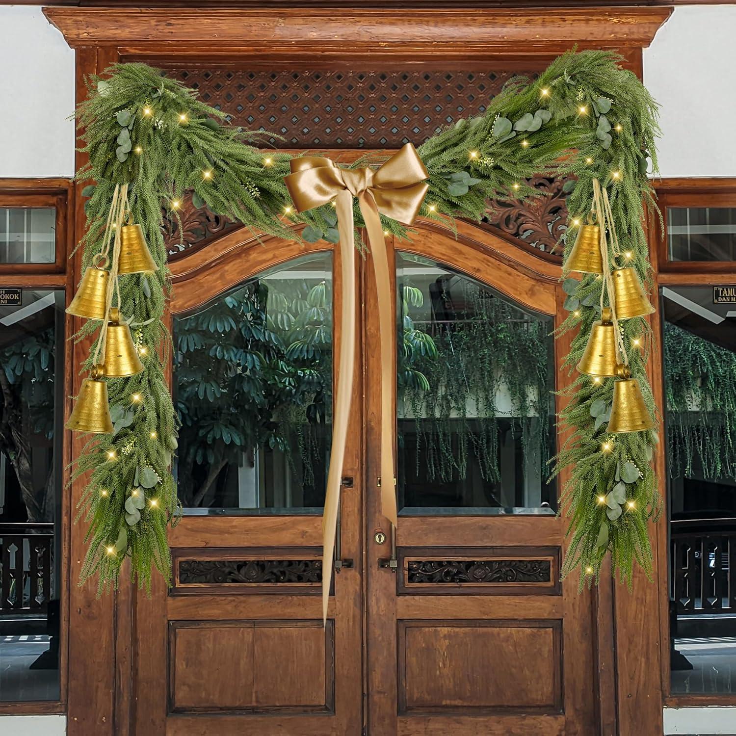 Guirnalda Navideña Sggvecsy 1.83 m Pino Norfolk Artificial