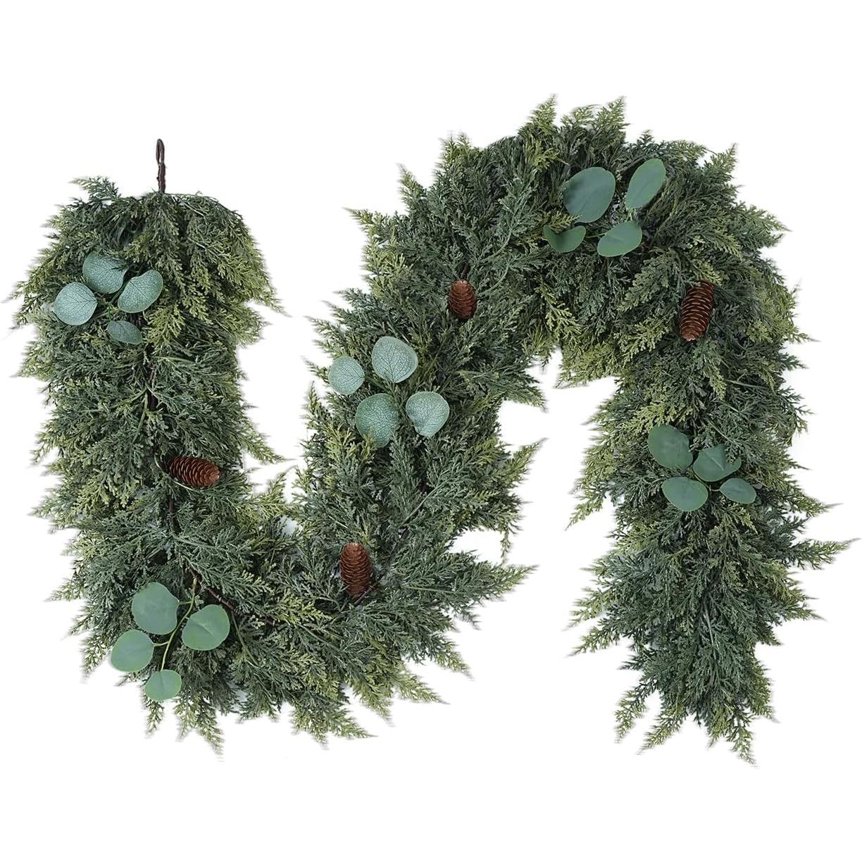 Guirnalda Artificial de Pino Norfolk 1.8m Gudegou Decorativa