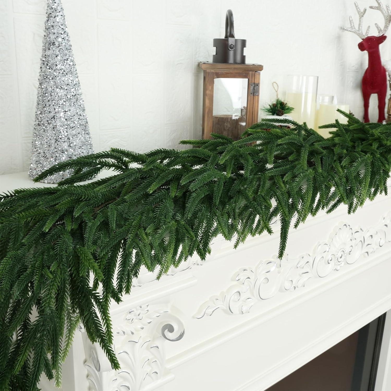 Guirnalda Navideña Artificial MDSTBN 1.83m Verde Realista