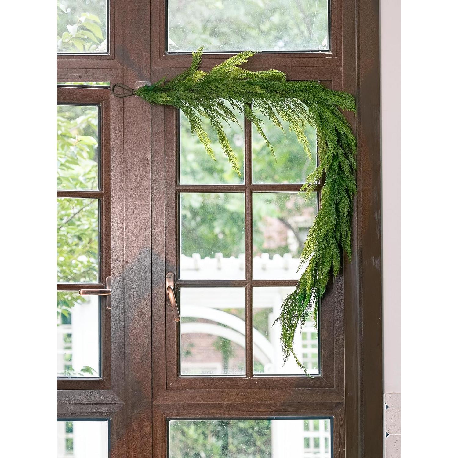 Guirnalda de Cedro 180 cm Green Moon Clásica Decoración Navideña