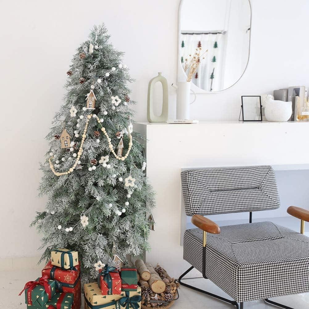 Guirnalda de Perlas de Madera CRTEPST 2 Pcs 2.2 Metros Decoración