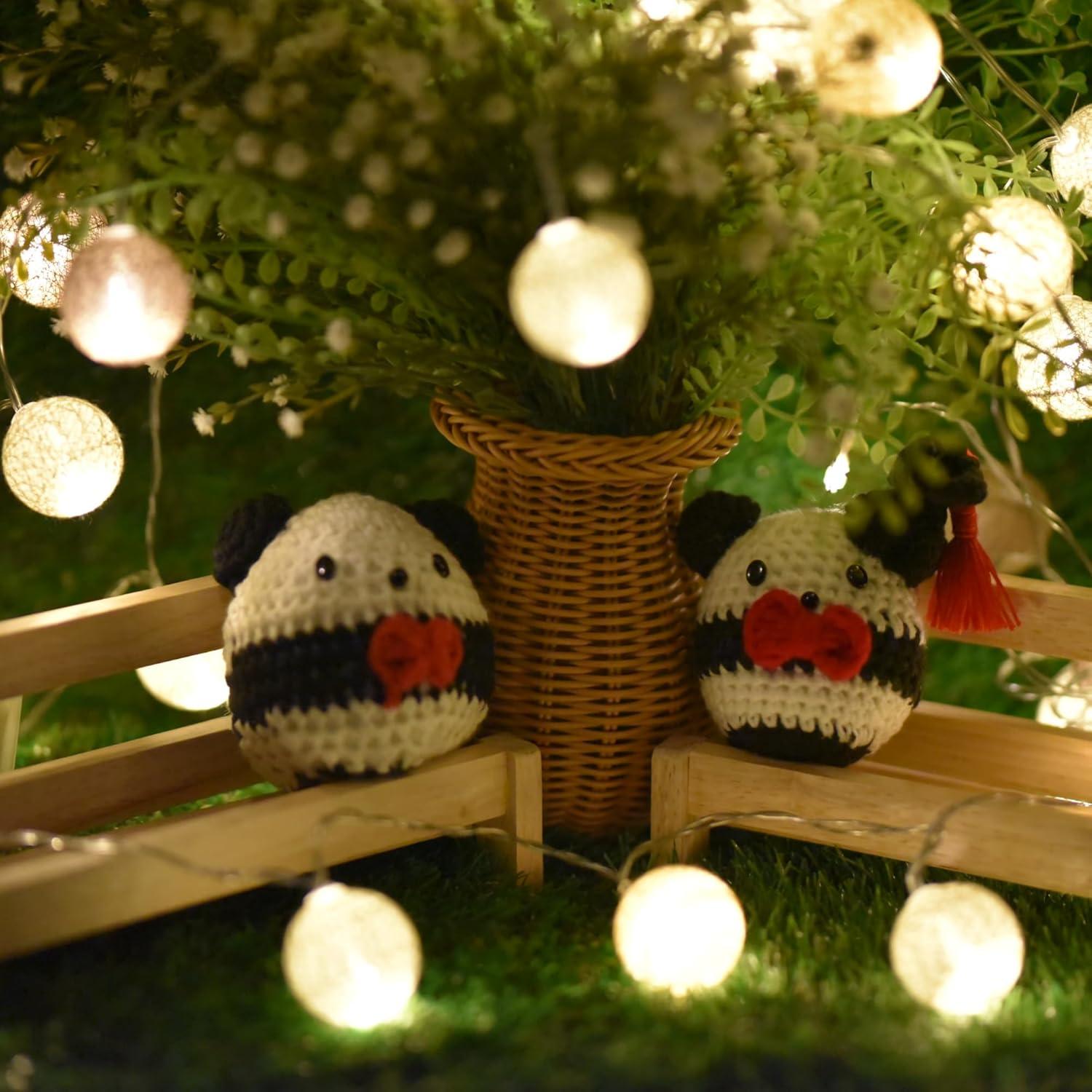 Kit de Crochet LUCK HEAVEN Panda Amigurumi para Principiantes