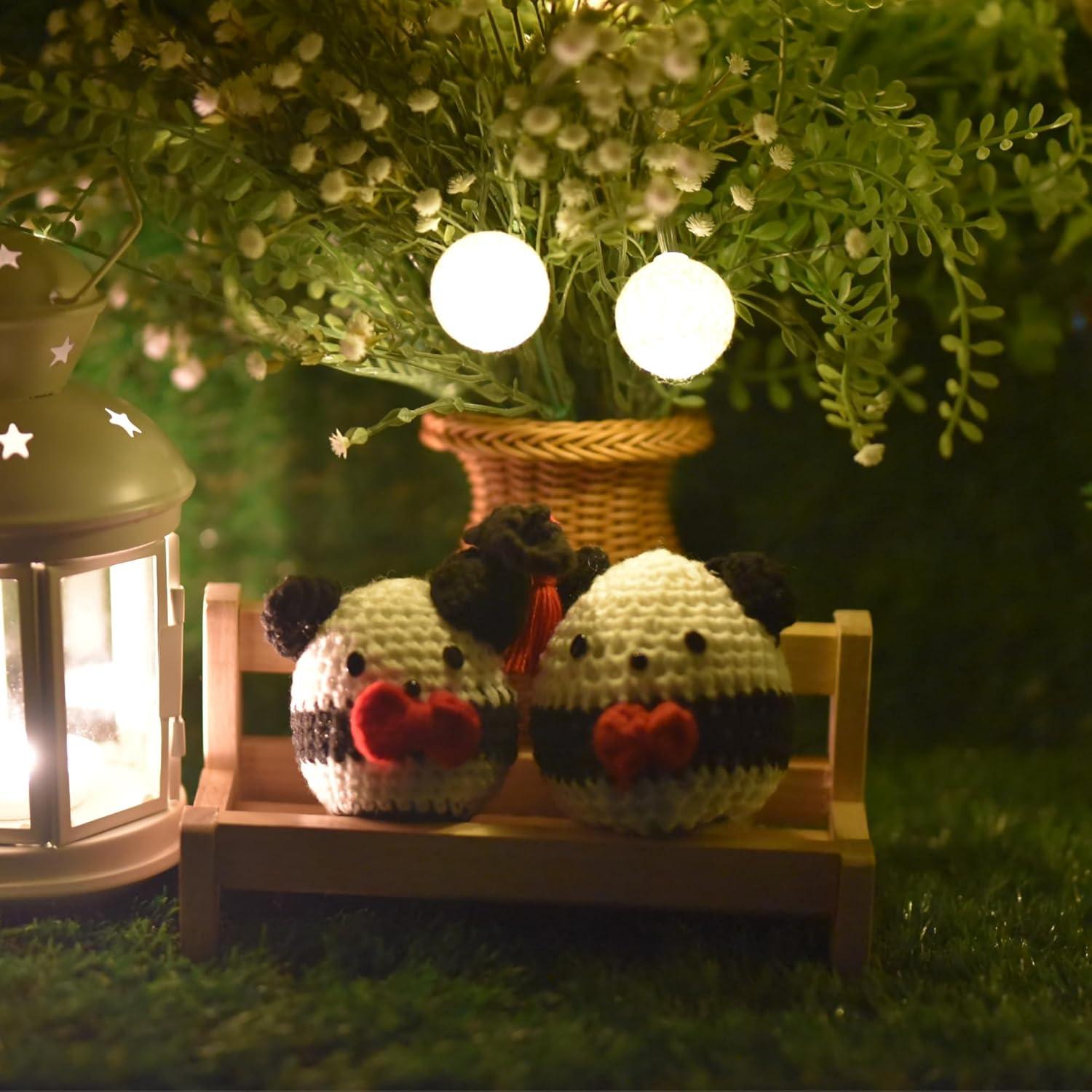 Kit de Crochet LUCK HEAVEN Panda Amigurumi para Principiantes