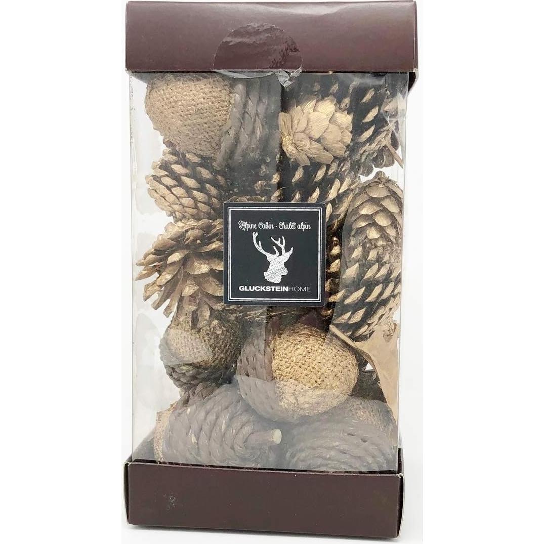 Juego de Decoración Estacional Gluckstein Home - 31 Piezas Doradas