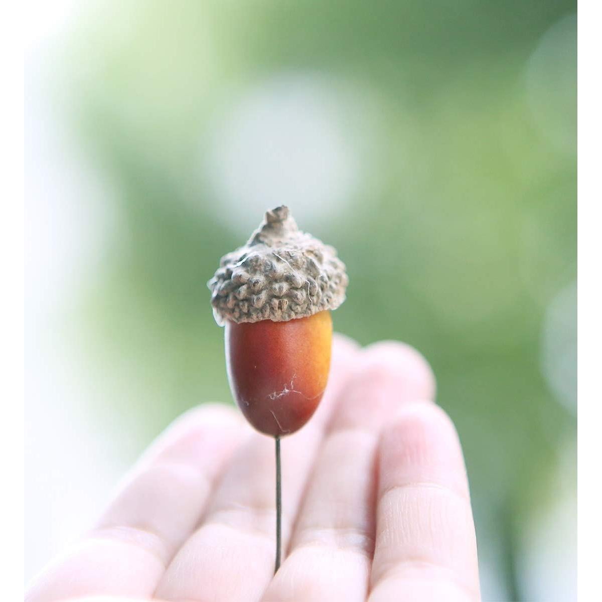 Conjunto de Adornos Navideños Apol 120 Pcs Bellotas y Piñas