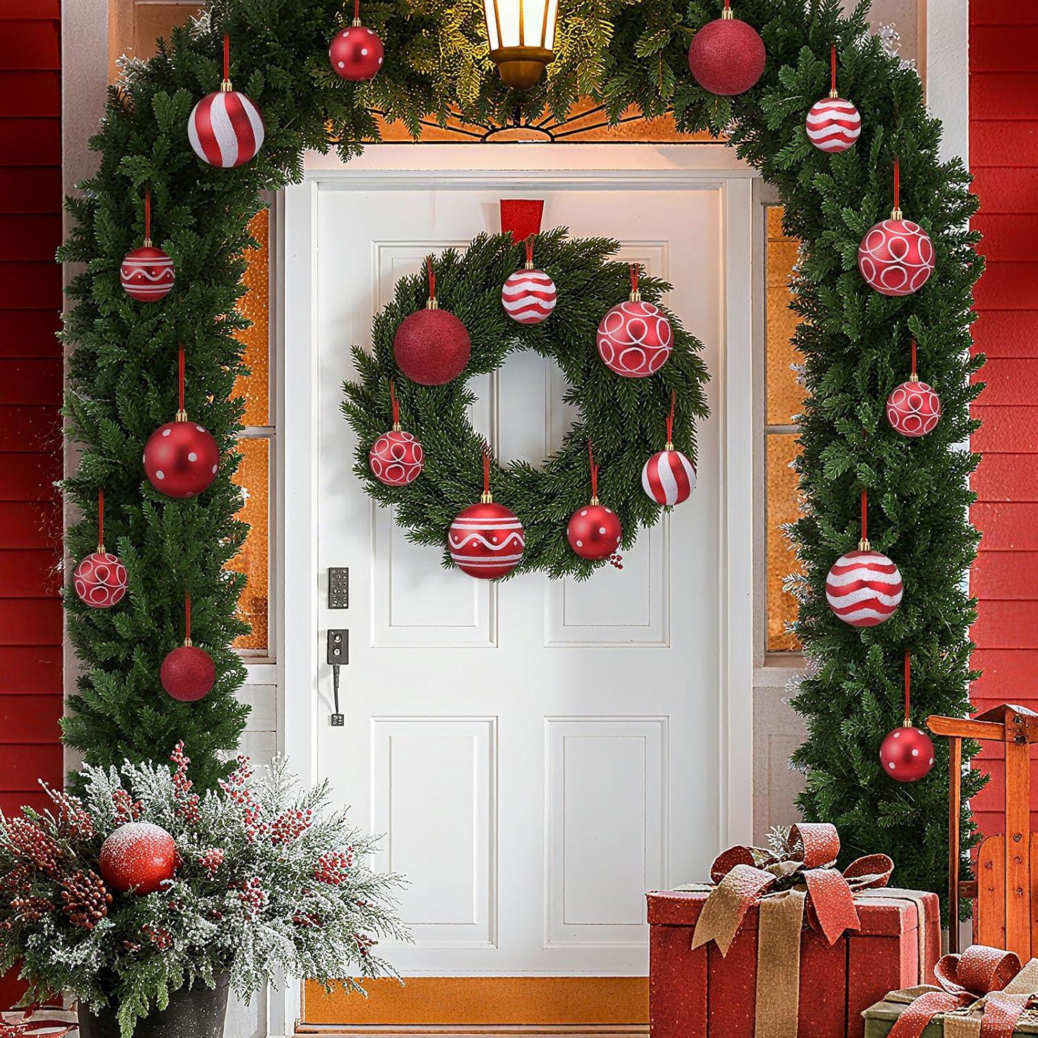 Juego de Decoración Navideña Suncalla 47 Piezas Guirnalda 2.7m