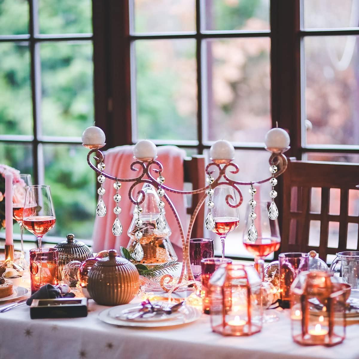 Decoraciones de Árbol de Navidad XINGXIA 30 Piezas Cristal Acrílico