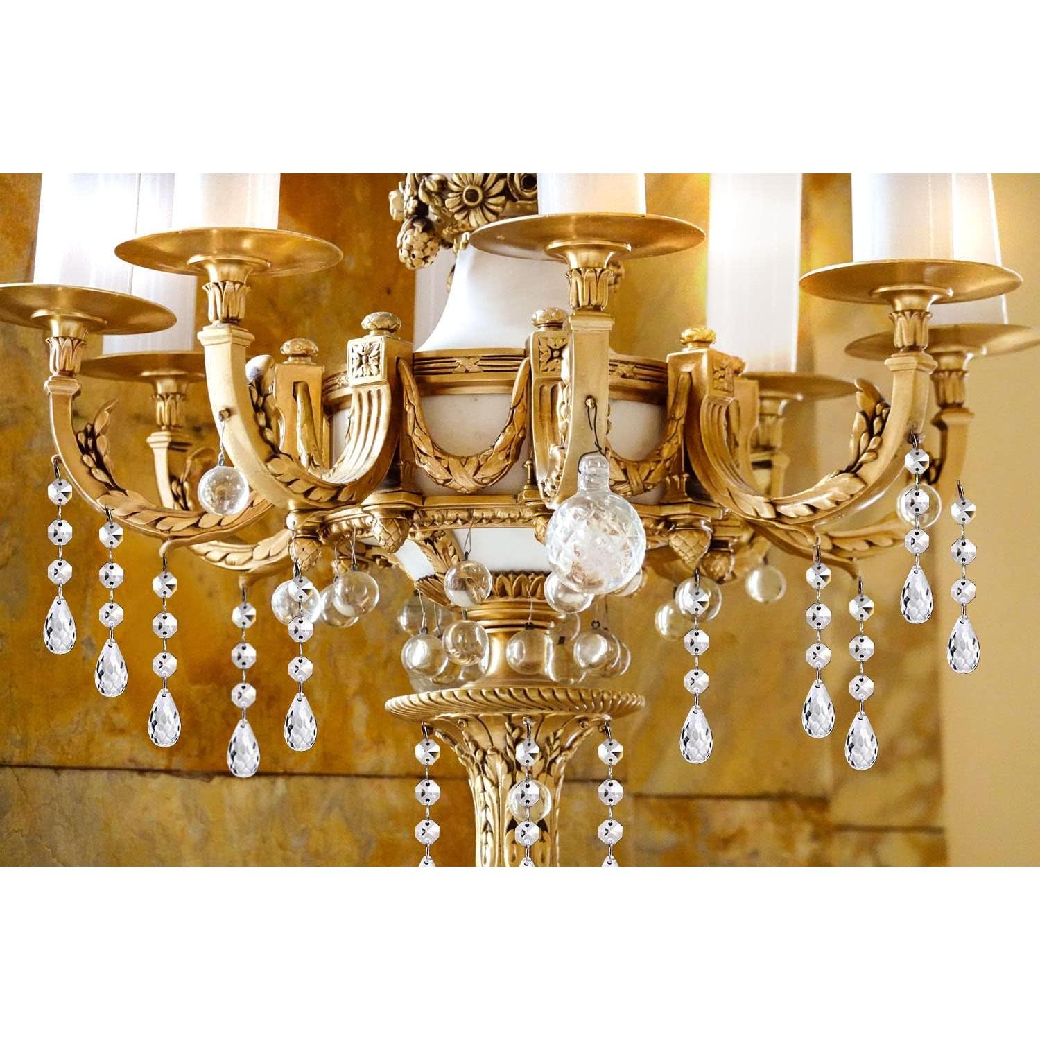 Decoraciones de Árbol de Navidad XINGXIA 30 Piezas Cristal Acrílico