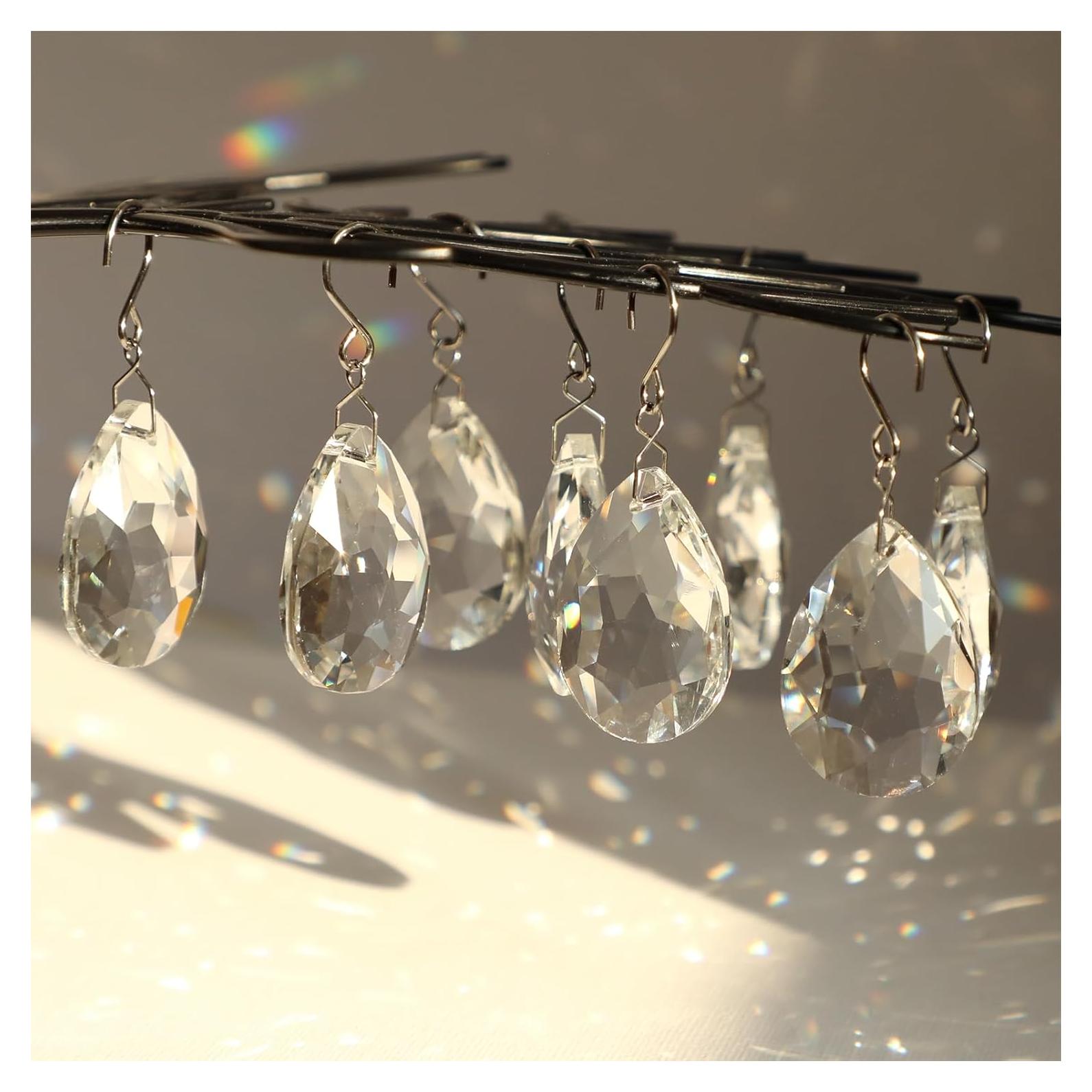 10 Gotas de Cristal Atrapa Rayos de Sol 38mm HYBEADS