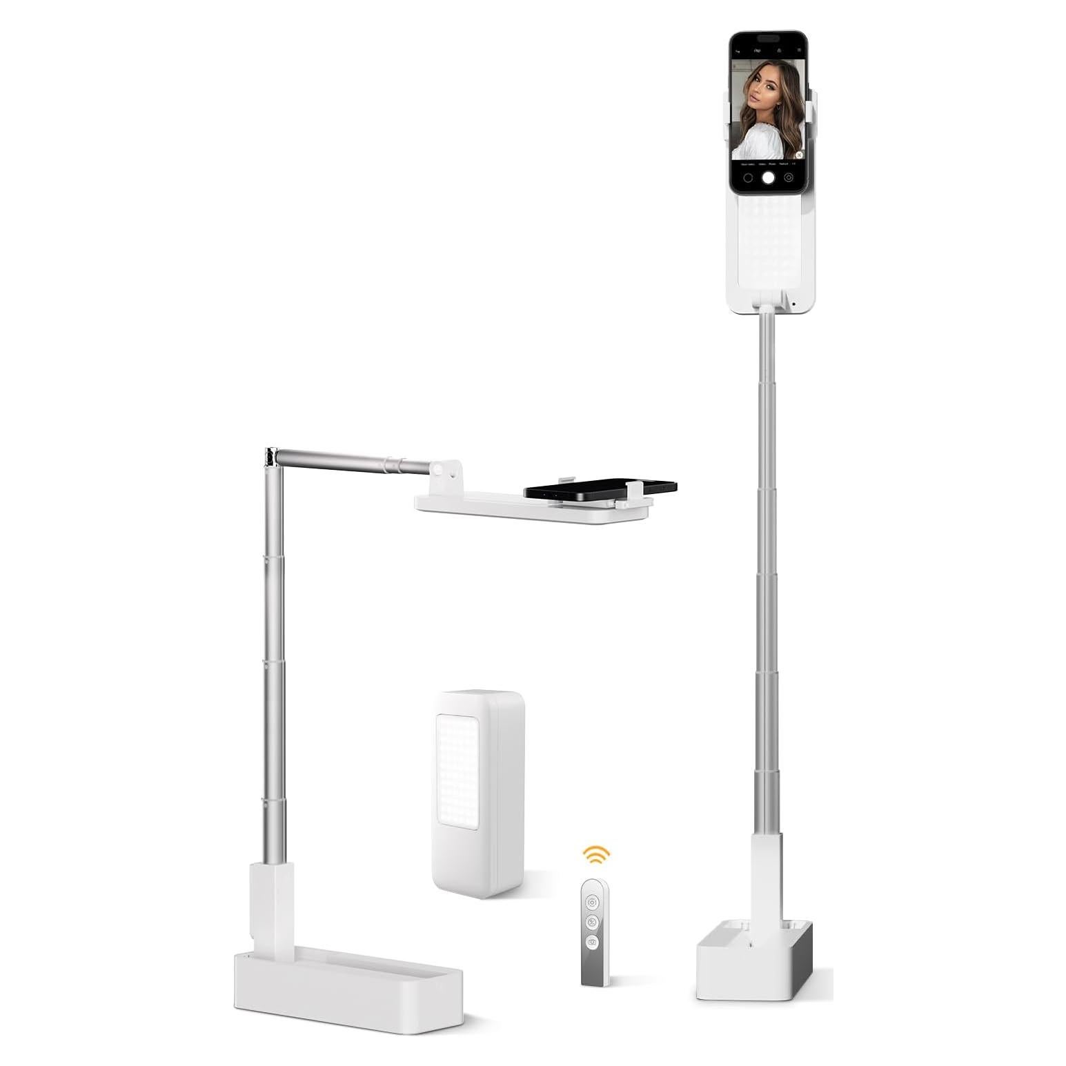 Soporte para teléfono SupeDesk SD-PHS-001 con luz LED