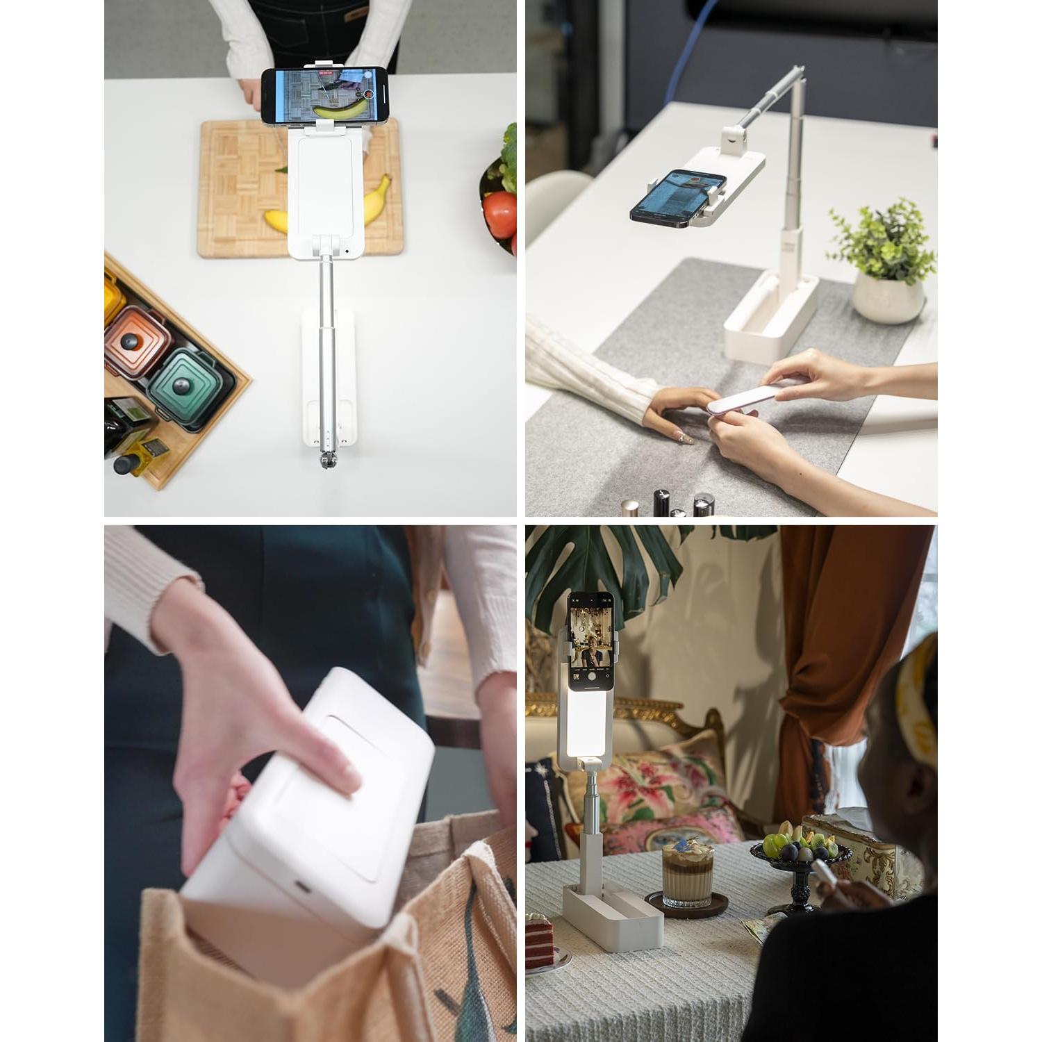 Soporte para teléfono SupeDesk SD-PHS-001 con luz LED