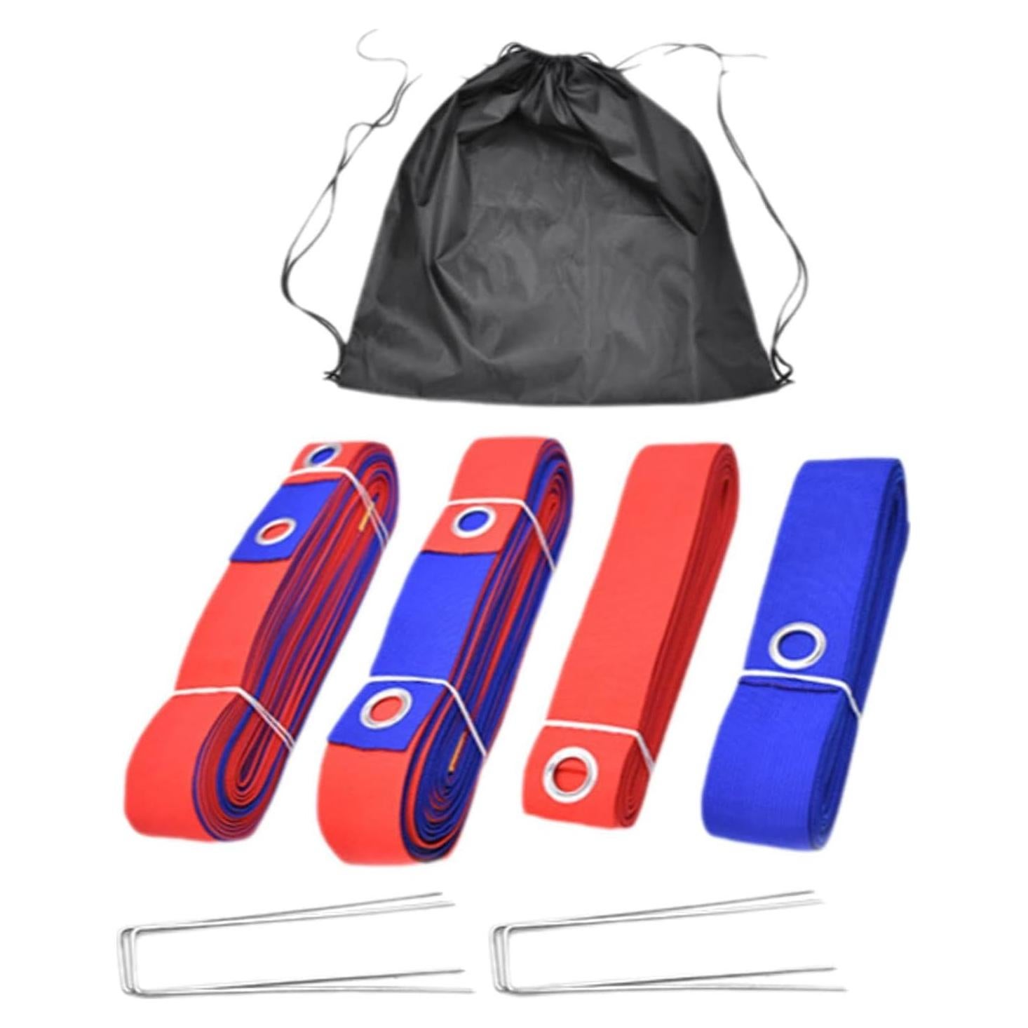 Marcador de Campo de Voleibol de Playa Yiju 16m con Cuerdas y Estacas