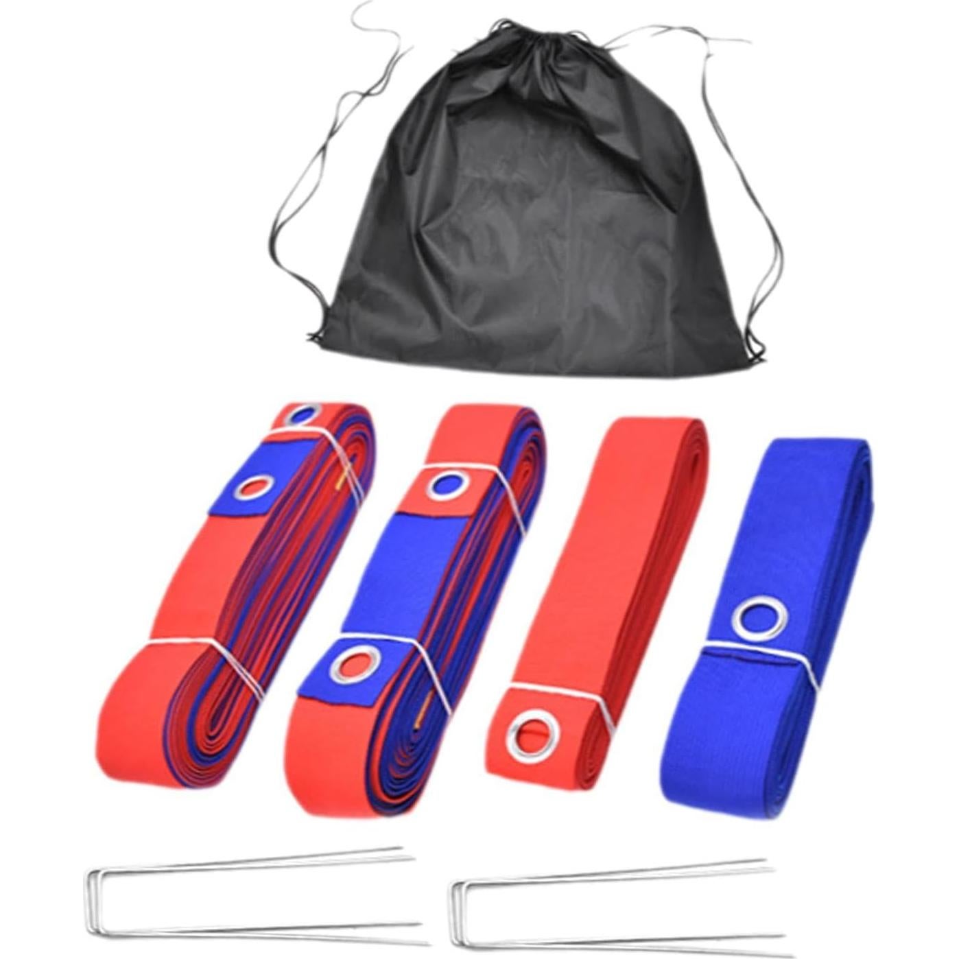 Marcador de Campo de Voleibol de Playa Yiju 16m con Cuerdas y Estacas