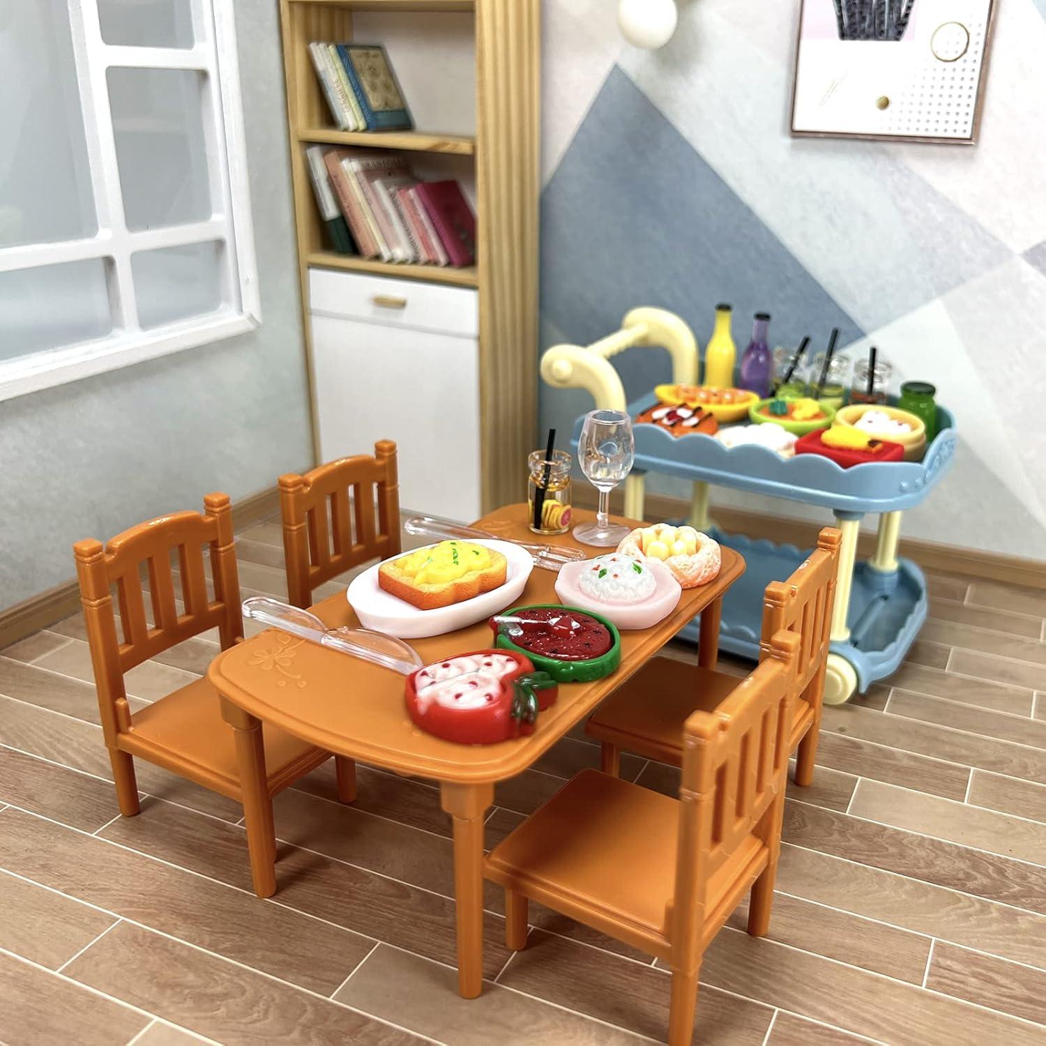 200 Piezas Miniatura Comida y Bebidas WEHOO Accesorios