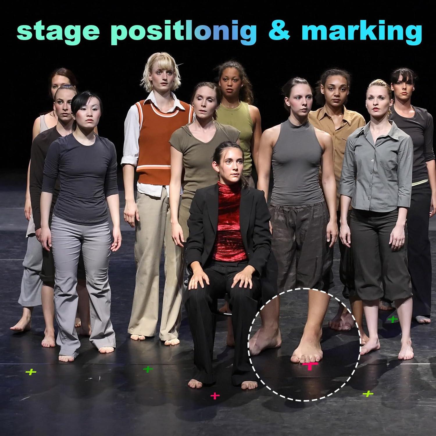 Cinta Gaffer Neón Cindy 1/2" x 36' (12.7 mm x 10.97 m) 5 Colores