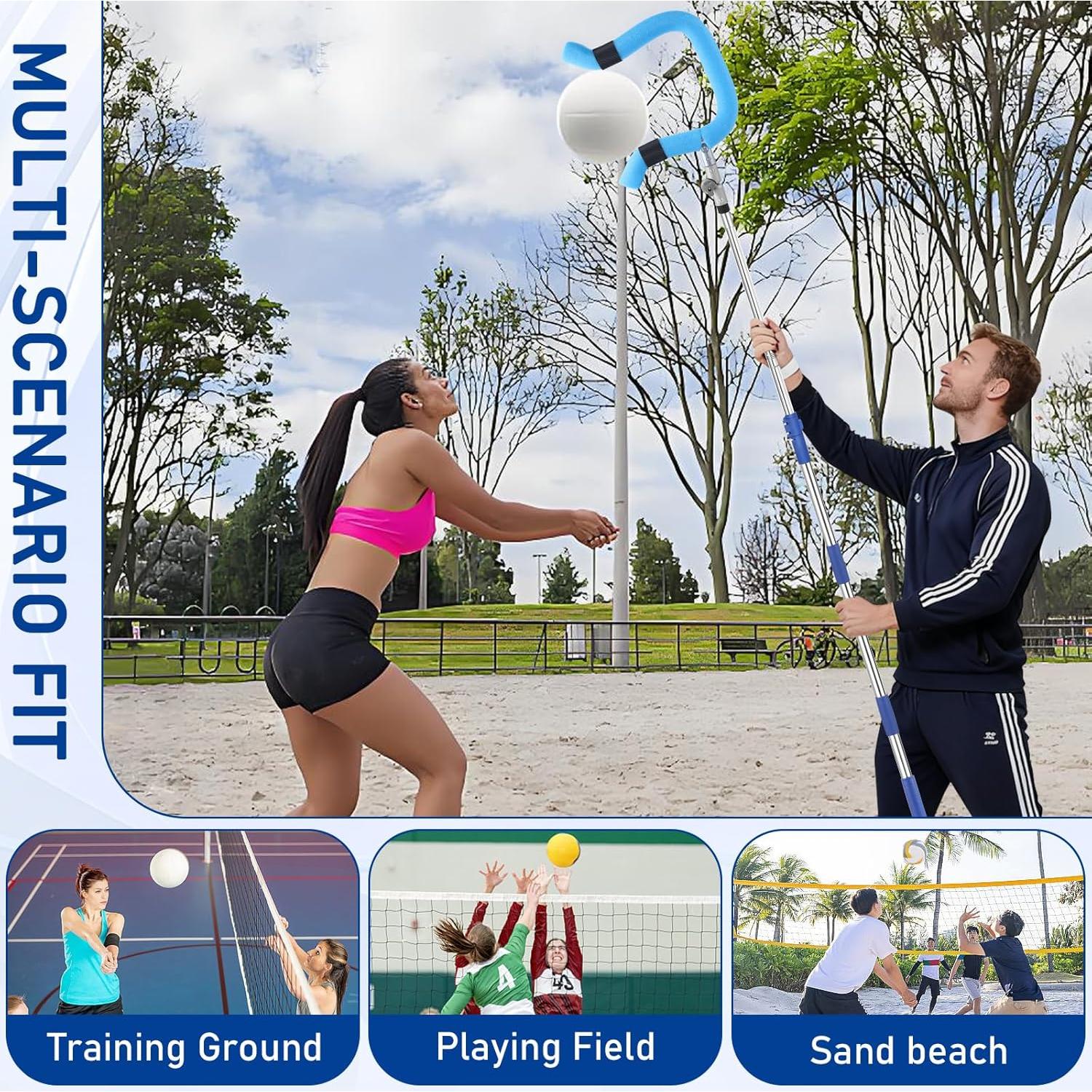 Entrenador de Remate de Voleibol ISIVOVE Ajustable 160-196 cm