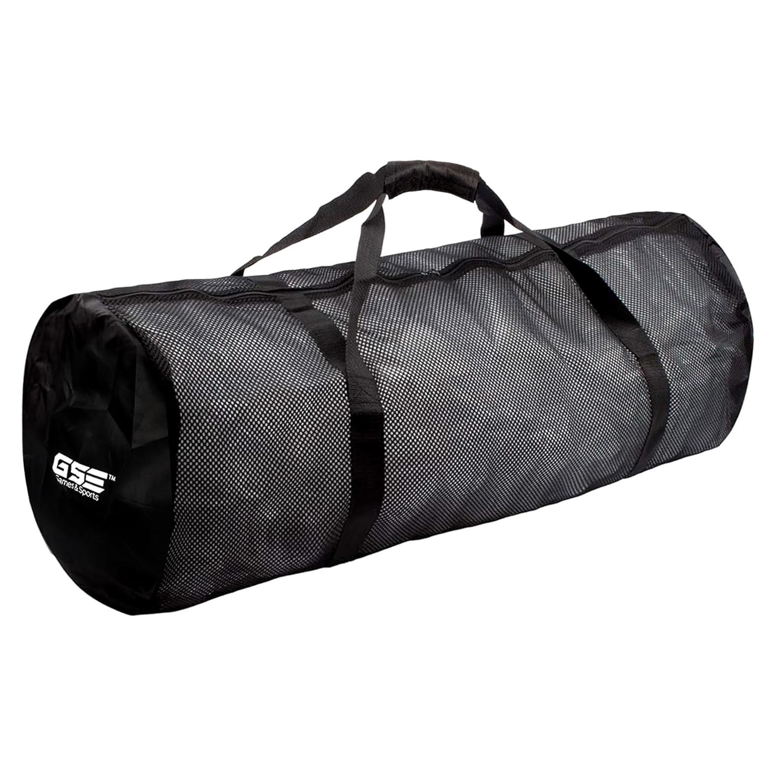 Bolsa de Deporte de Malla GSE 91.4x38.6cm Negra Resistente
