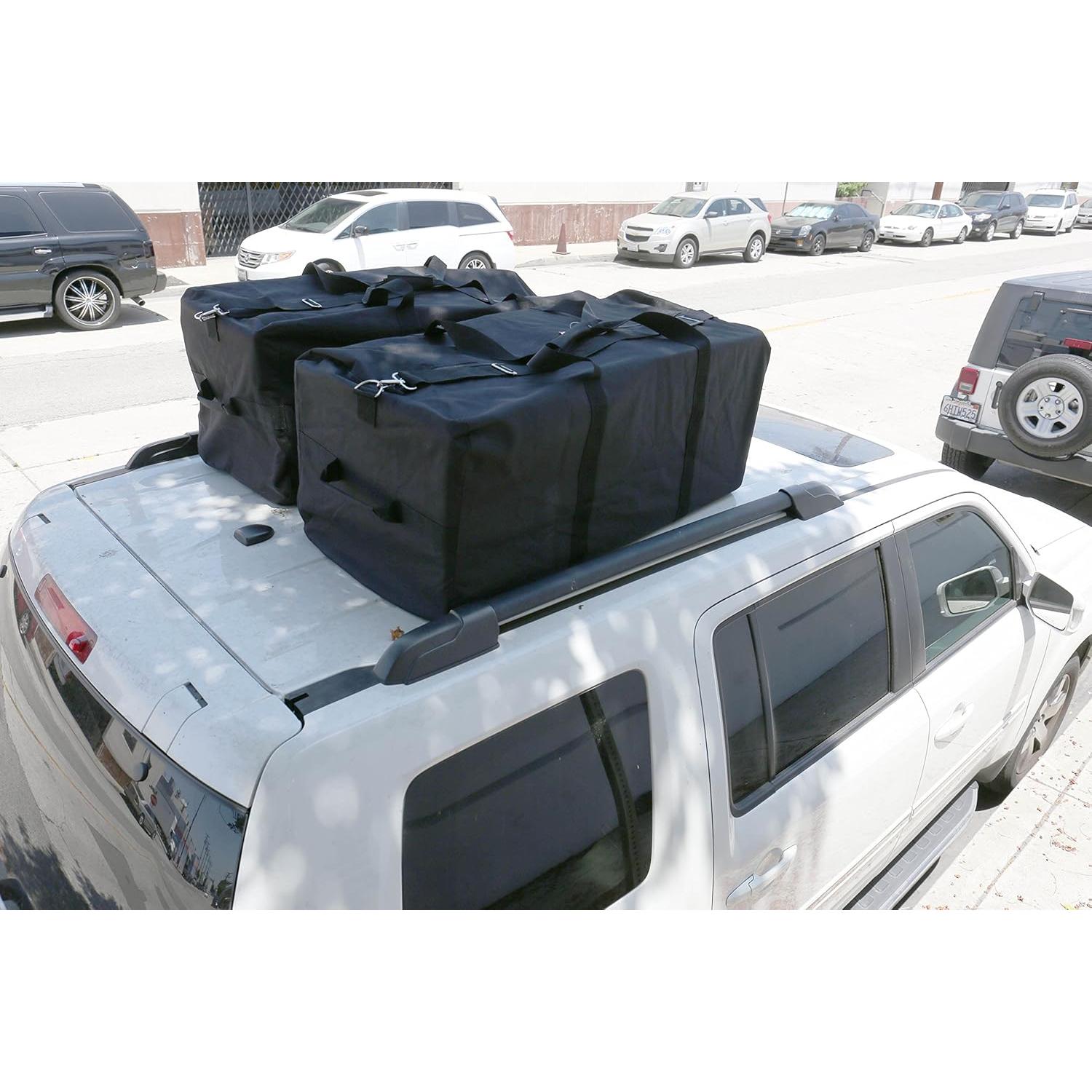 Bolsa de viaje duffel grande carga pesada negra 91.44 cm