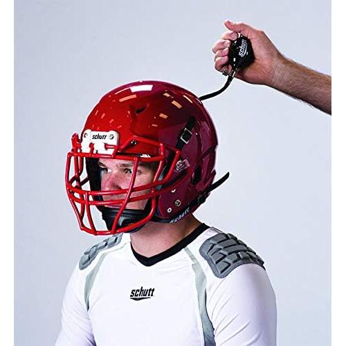 Bomba Infladora de Casco de Fútbol Schutt - Negro, Talla Única