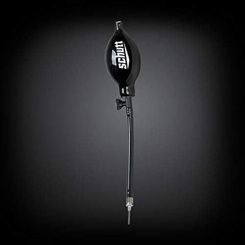 Bomba Infladora de Casco de Fútbol Schutt - Negro, Talla Única