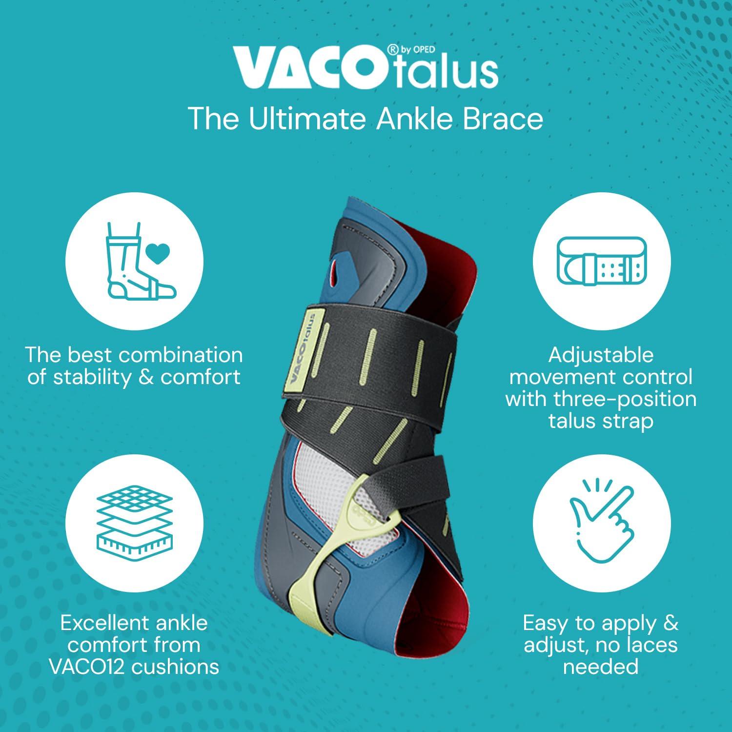 Férula Ajustable para Tobillo OPED VACOtalus Pequeño Izquierdo