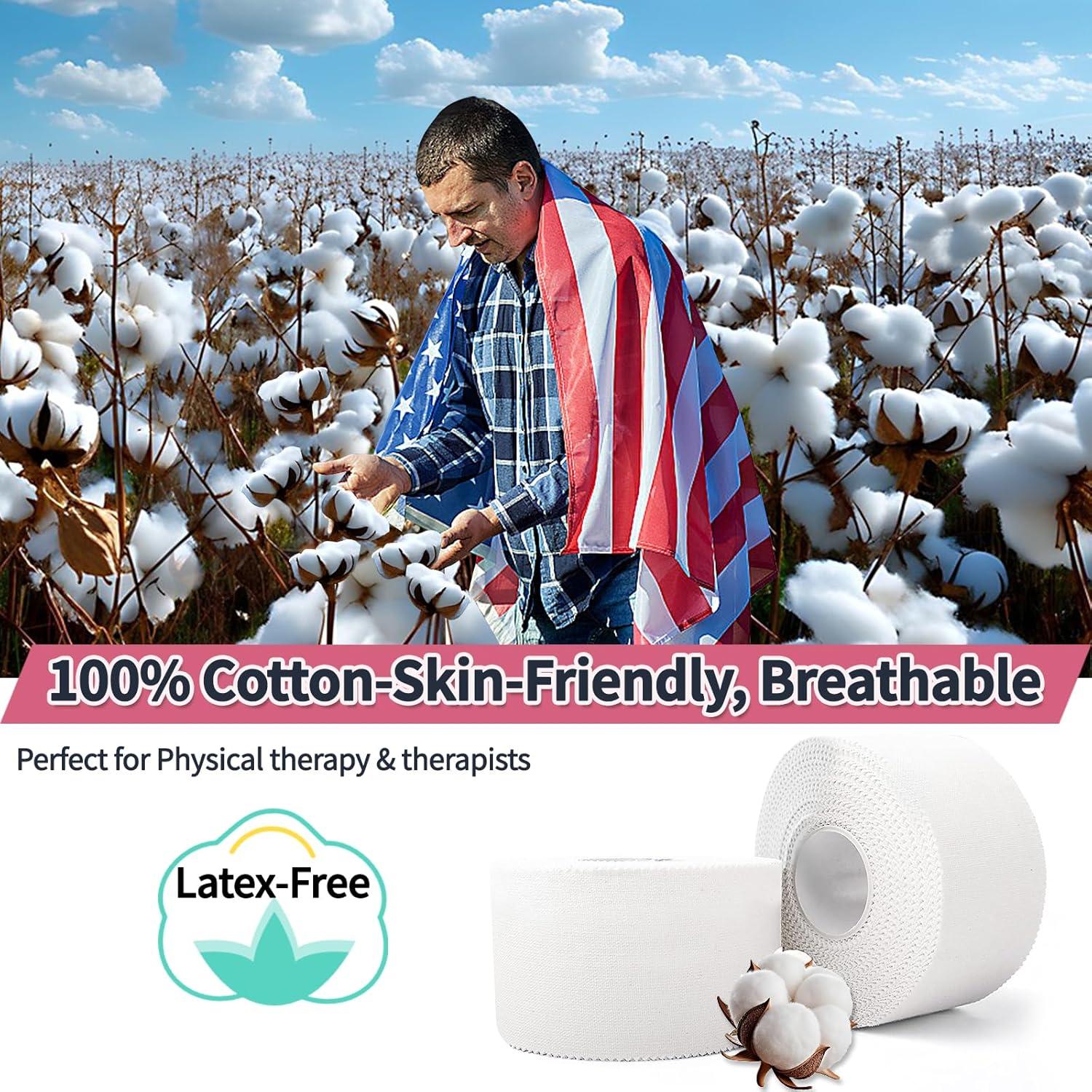 Cinta Atlética Energía Inigualable 2 Rollos Blanca 10.06m