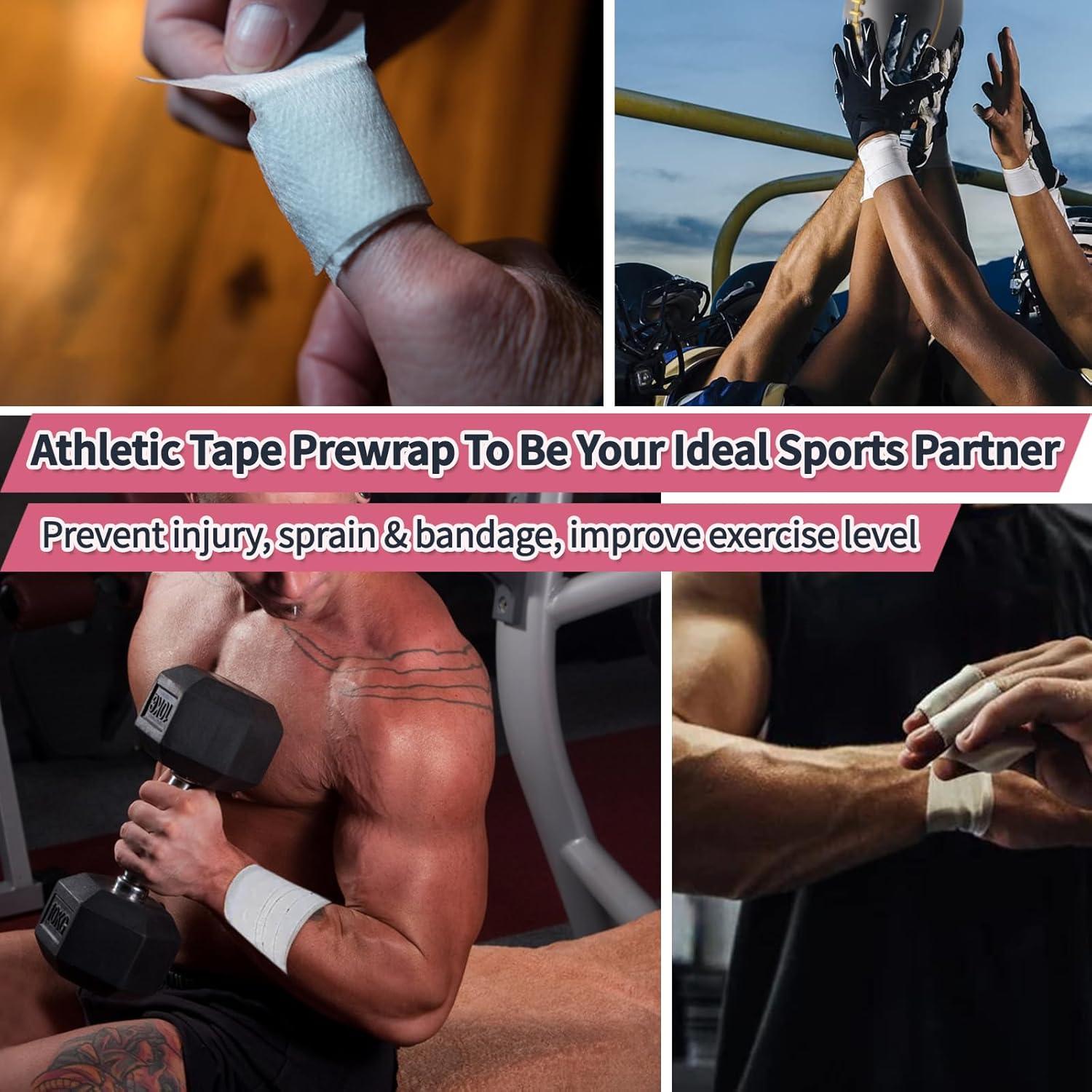 Cinta Atlética Energía Inigualable 2 Rollos Blanca 10.06m