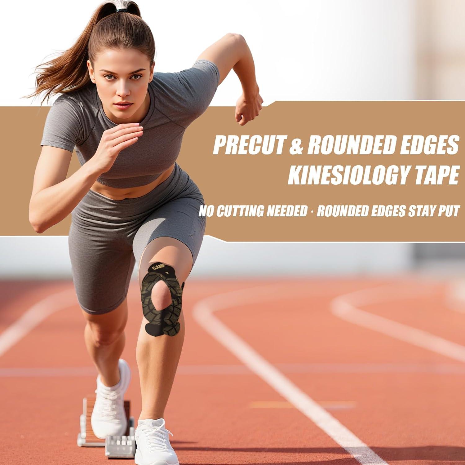 Cinta de Kinesiología GJUMP 40 Cintas Precortadas 25.4x5.1cm