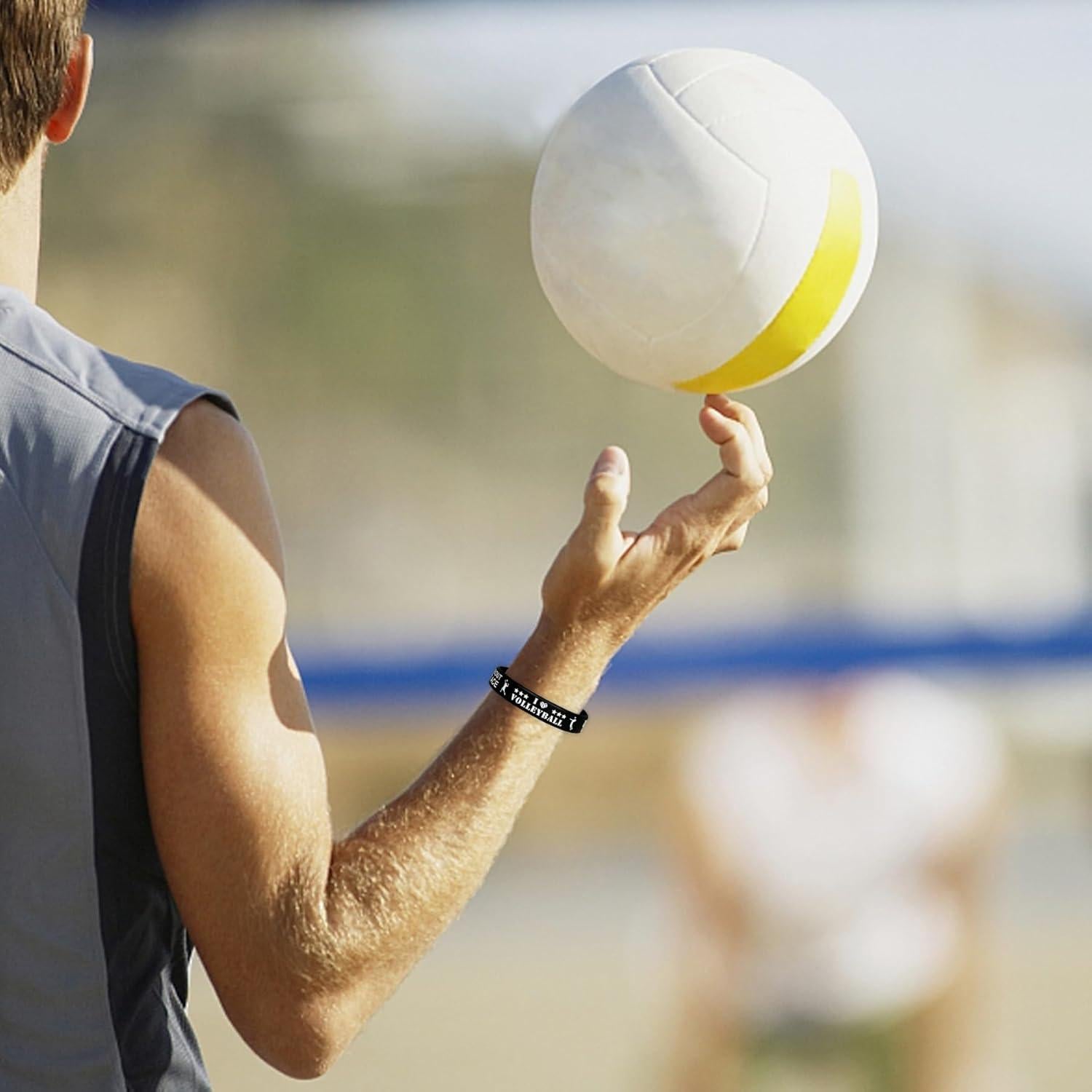 Pulseras de Silicona Temáticas de Voleibol - 24 Unidades