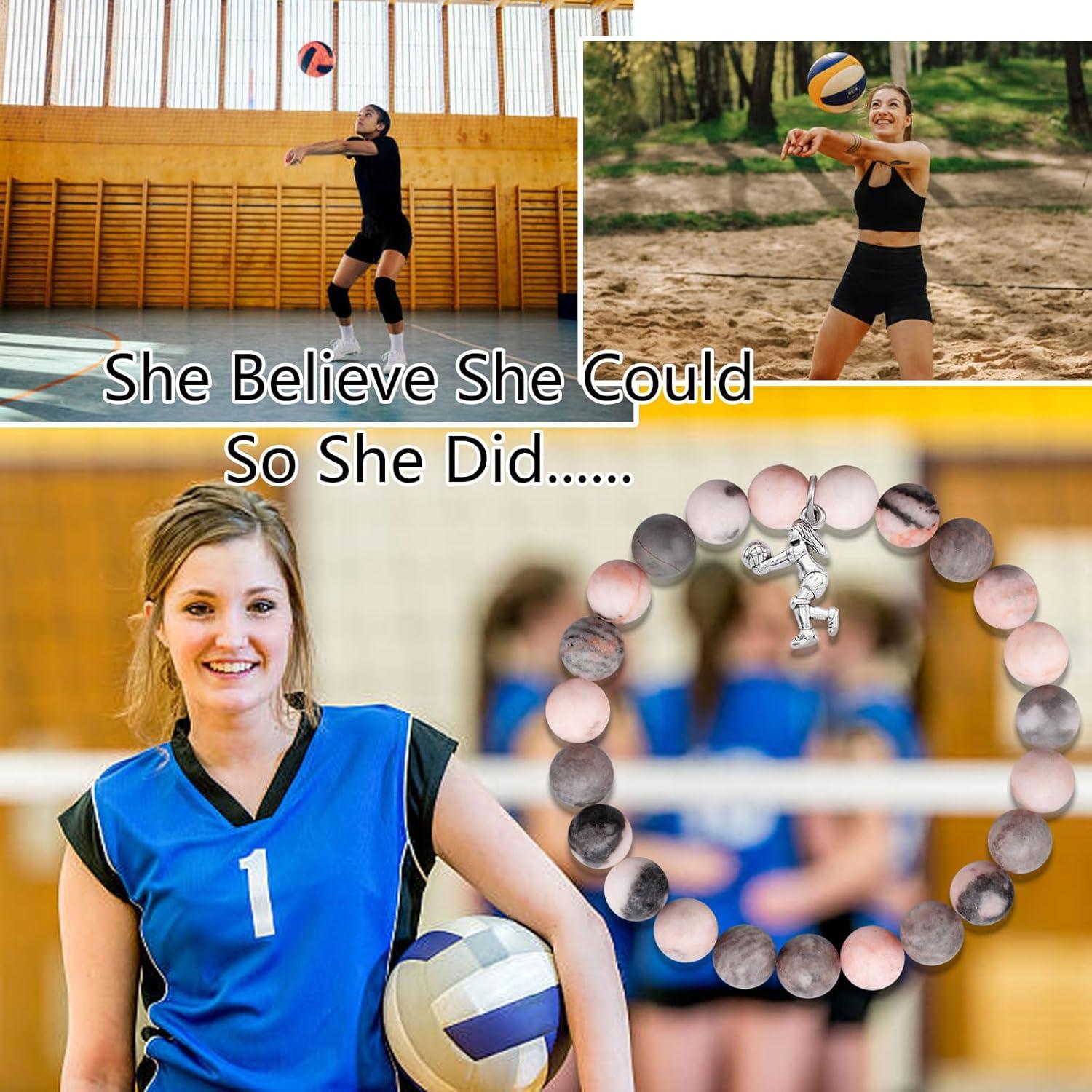 Pulsera de Voleibol Fullrainbow para Mujeres - Regalo Inspirador