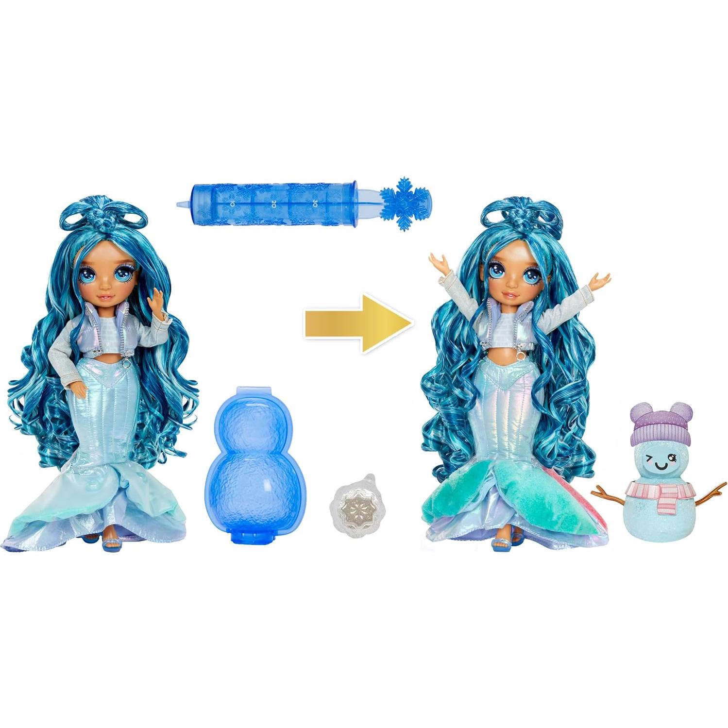 Muñeca de Moda Skyler Rainbow High 28 cm con Nieve Mágica