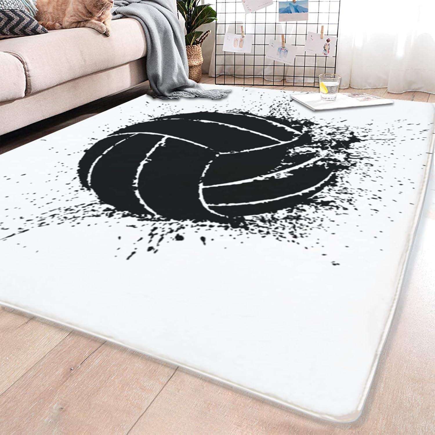 Alfombra de Área Antideslizante TropicalLife 203x152 cm Multicolor