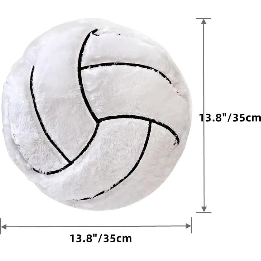 Almohada de Voleibol XZJMY 35x35 cm Suave y Esponjosa