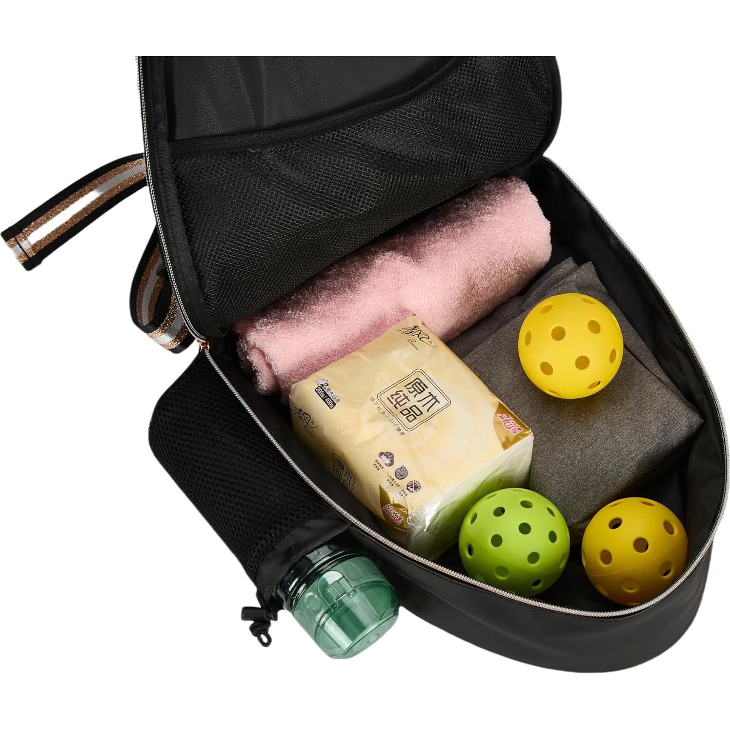 Mochila Cruzada de Tenis Uriyesobida Uh004 Blanca 15L