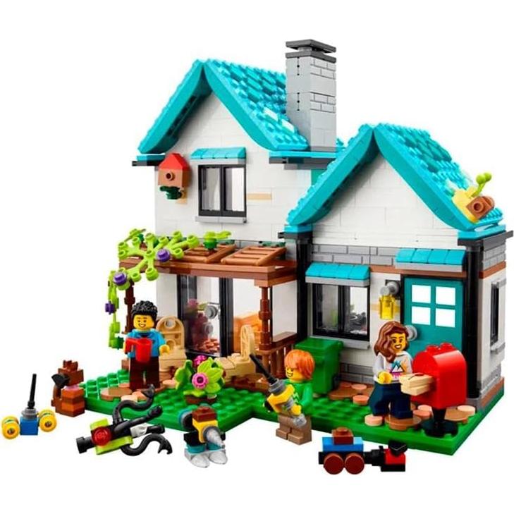 LEGO Creator Casa Acogedora 3 en 1 808 Piezas 31139