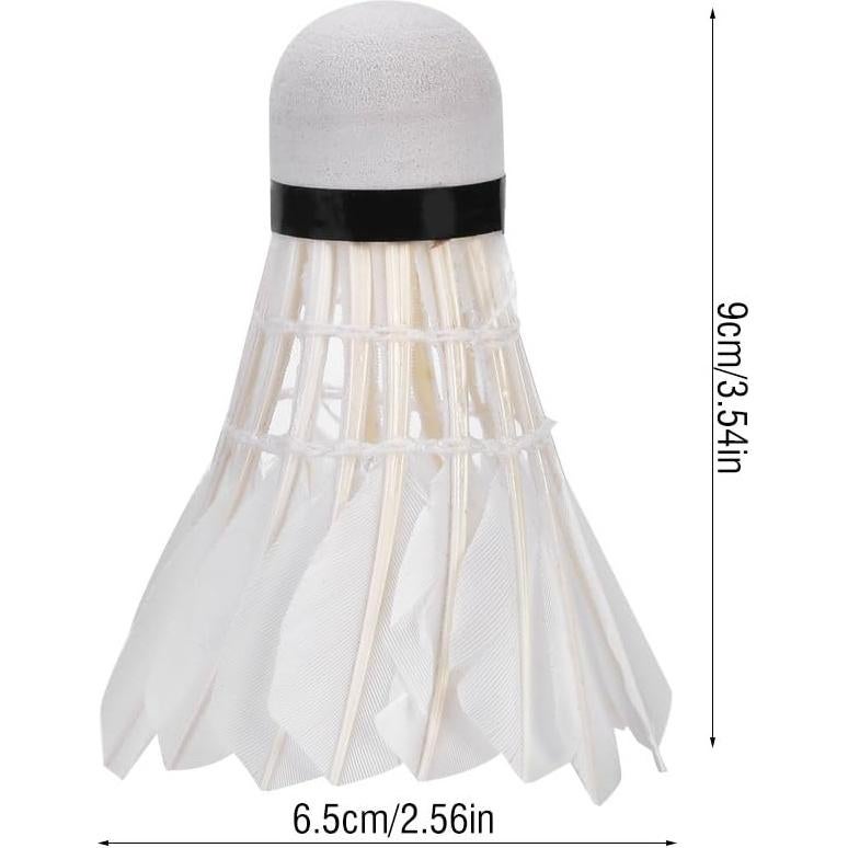Plumas de Badminton Tbest - 3 Piezas, Alta Velocidad y Estabilidad